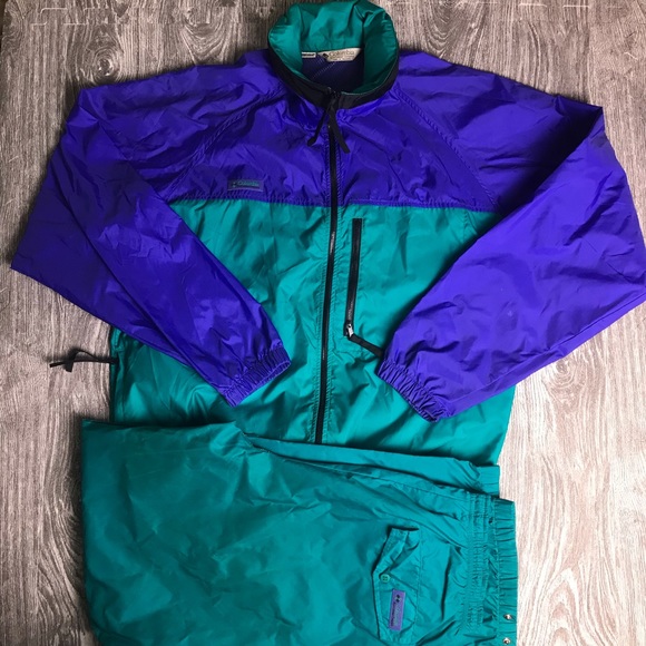 90's windbreaker sweatsuit